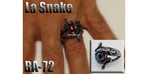 Ba-072, La Snake (Serpent) acier  inoxidable